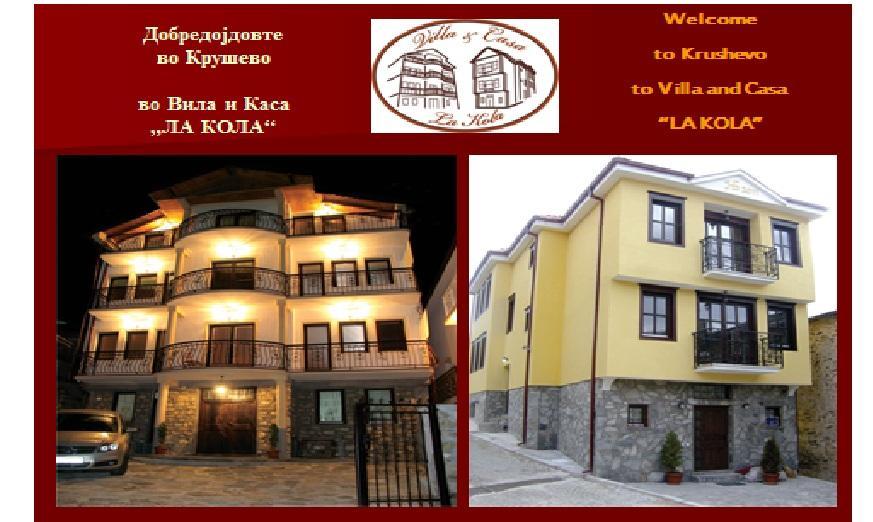 Villa La Kola Kruševo Екстериор снимка